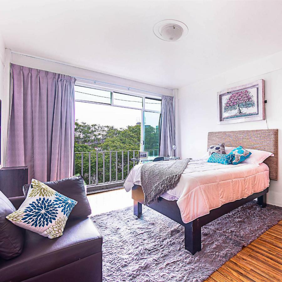 Roma Sur Apartments With Balcony - Family Friendly Kota Meksiko Bagian luar foto