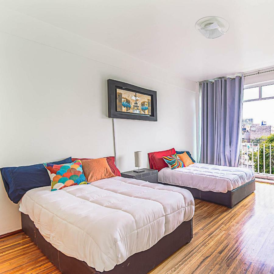 Roma Sur Apartments With Balcony - Family Friendly Kota Meksiko Bagian luar foto