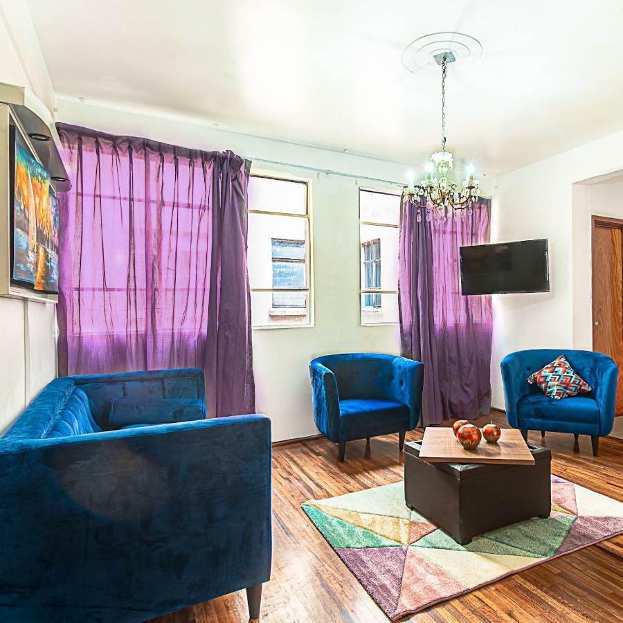 Roma Sur Apartments With Balcony - Family Friendly Kota Meksiko Bagian luar foto