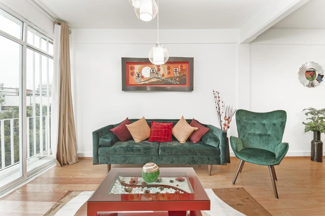Roma Sur Apartments With Balcony - Family Friendly Kota Meksiko Bagian luar foto