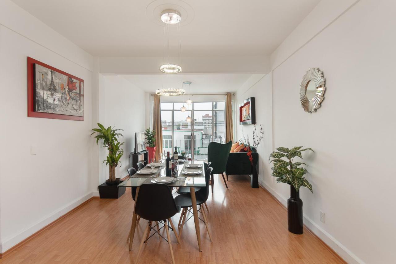 Roma Sur Apartments With Balcony - Family Friendly Kota Meksiko Bagian luar foto